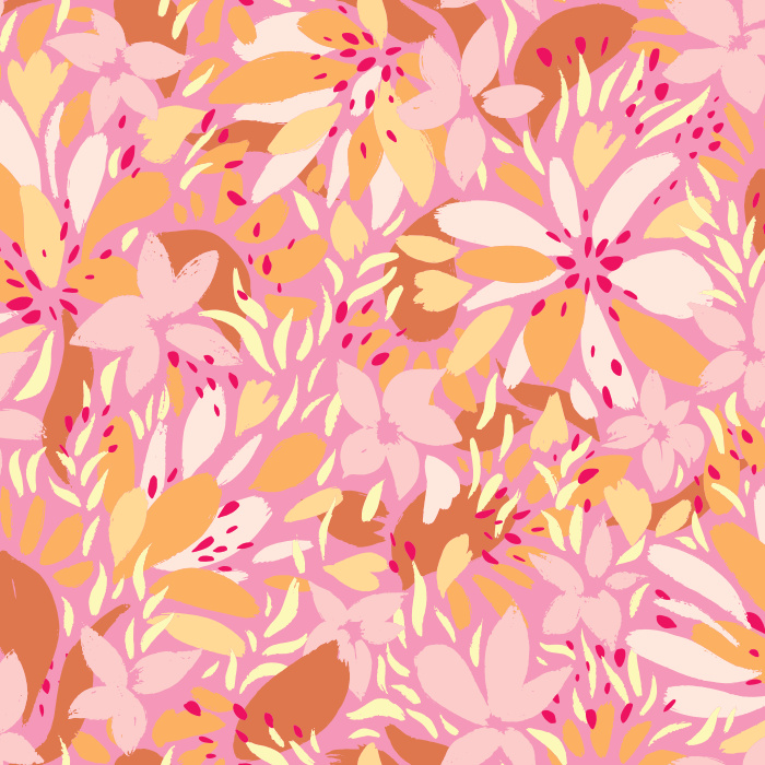 Go all out with our Blossom Burst Peel and Stick Wallpaper. 