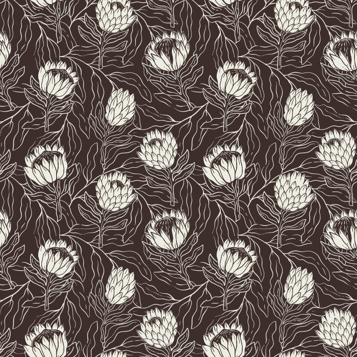 Add some unique charm to your home with our Protea Meadow Peel and Stick Wallpaper.