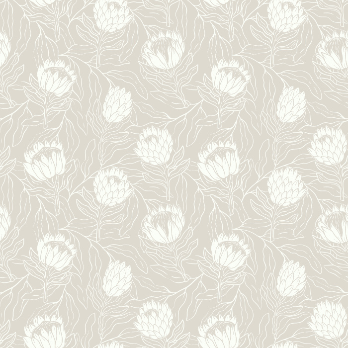 Add some unique charm to your home with our Protea Meadow Peel and Stick Wallpaper. 