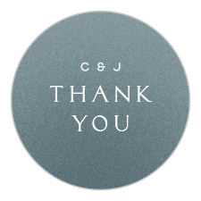 Decorate envelopes that are to be sent out to your guests with our Textured Camille Wedding Stickers.