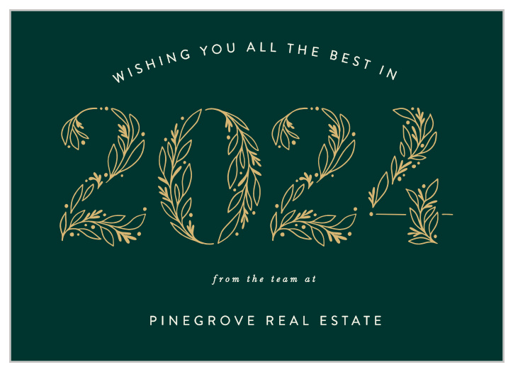 Our Decorated Year Corporate Holiday Cards share your festive spirit with employees and loyal clientele.