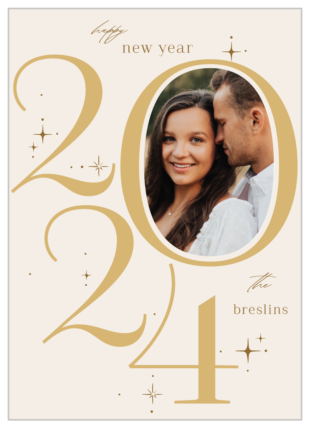 Sparkling Year New Years Cards