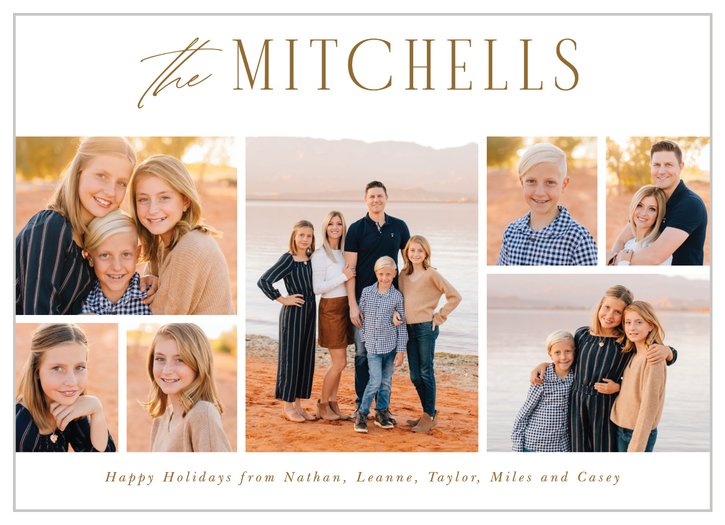 Wide Format Holiday Cards