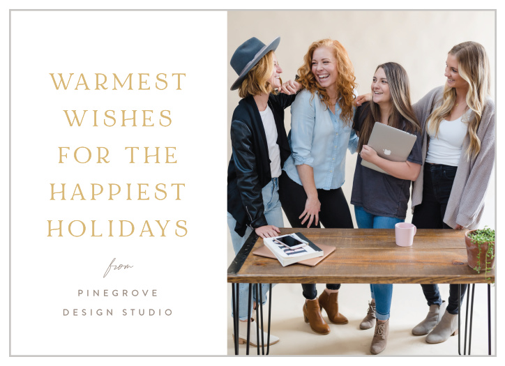 Our Classic Greeting Corporate Holiday Cards spread festive cheer to your clients and employees this year.
