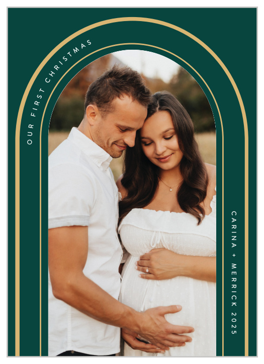 Share your reason for celebrating with our First Arch Christmas Cards.