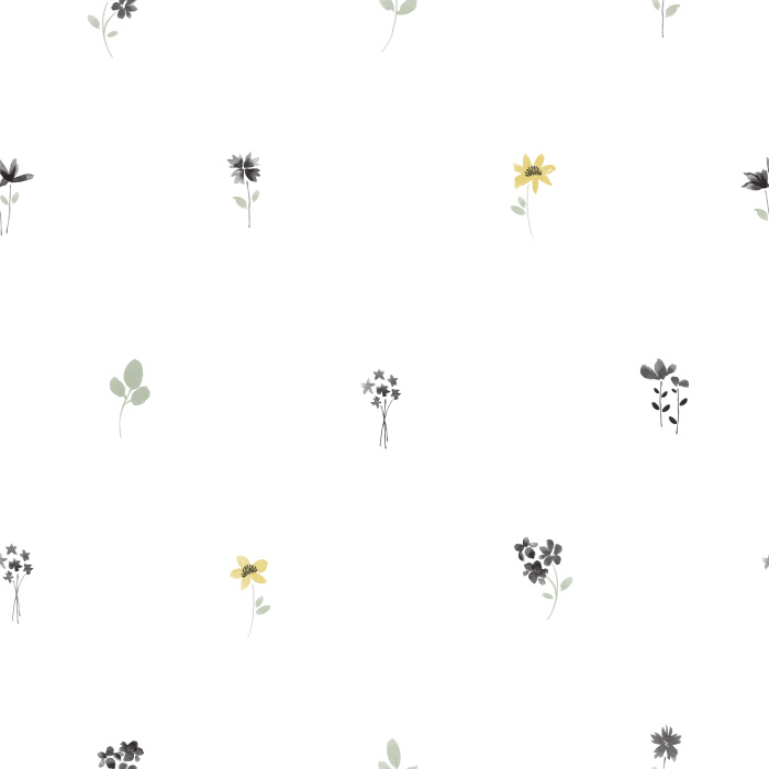 Our Pressed Flower Collection Peel and Stick Wallpaper adds a blooming garden anywhere in your home.