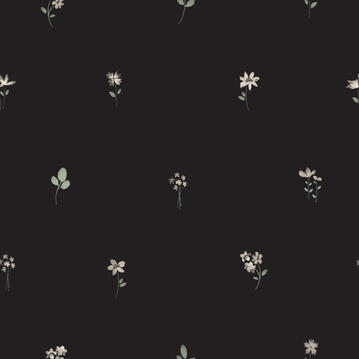 Our Pressed Flower Collection Peel and Stick Wallpaper adds a blooming garden anywhere in your home.