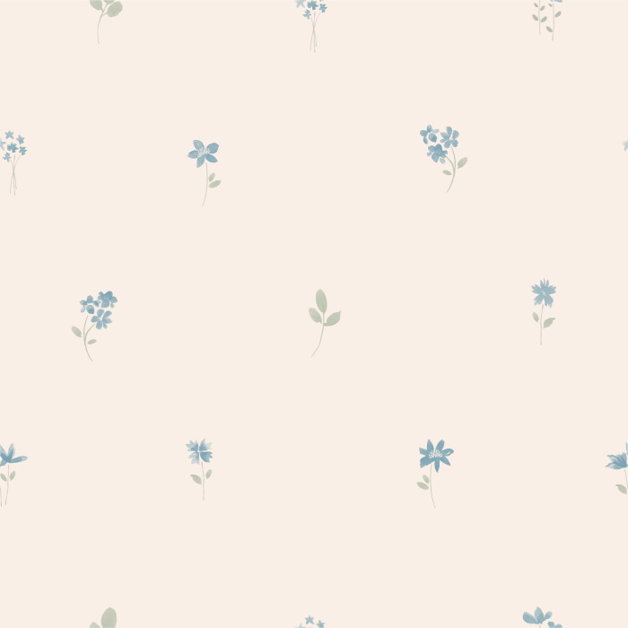 Our Pressed Flower Collection Peel and Stick Wallpaper adds a blooming garden anywhere in your home.