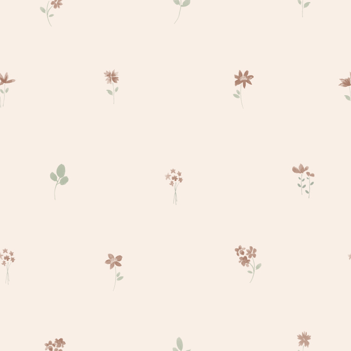 Our Pressed Flower Collection Peel and Stick Wallpaper adds a blooming garden anywhere in your home.