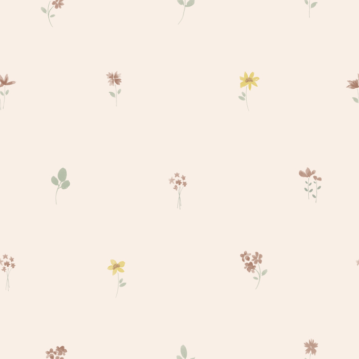 Our Pressed Flower Collection Peel and Stick Wallpaper adds a blooming garden anywhere in your home.