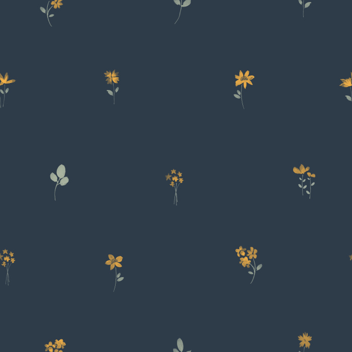 Our Pressed Flower Collection Peel and Stick Wallpaper adds a blooming garden anywhere in your home.