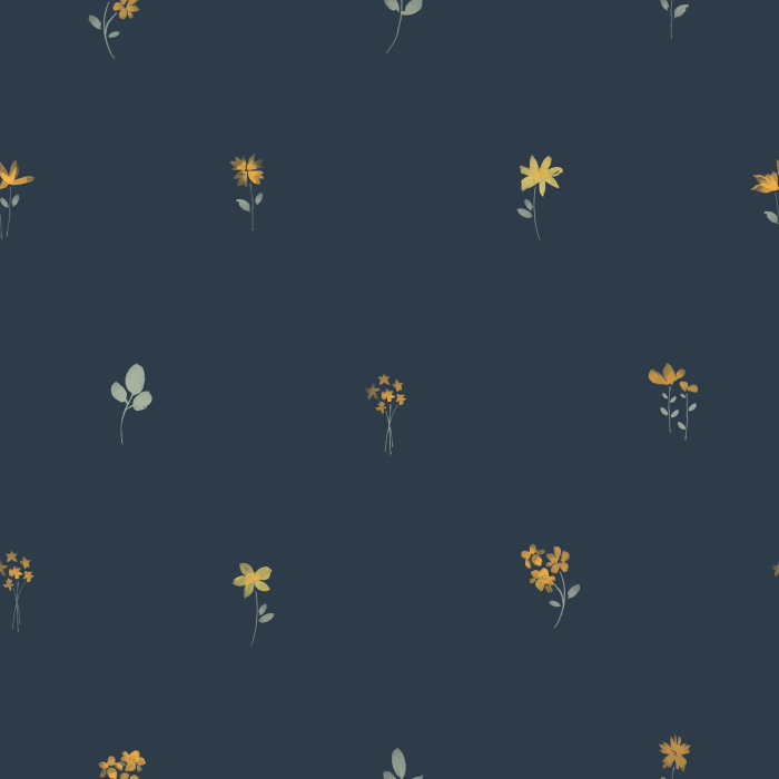 Our Pressed Flower Collection Peel and Stick Wallpaper adds a blooming garden anywhere in your home.