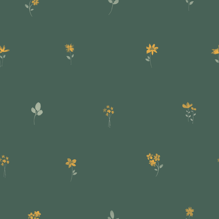 Our Pressed Flower Collection Peel and Stick Wallpaper adds a blooming garden anywhere in your home.