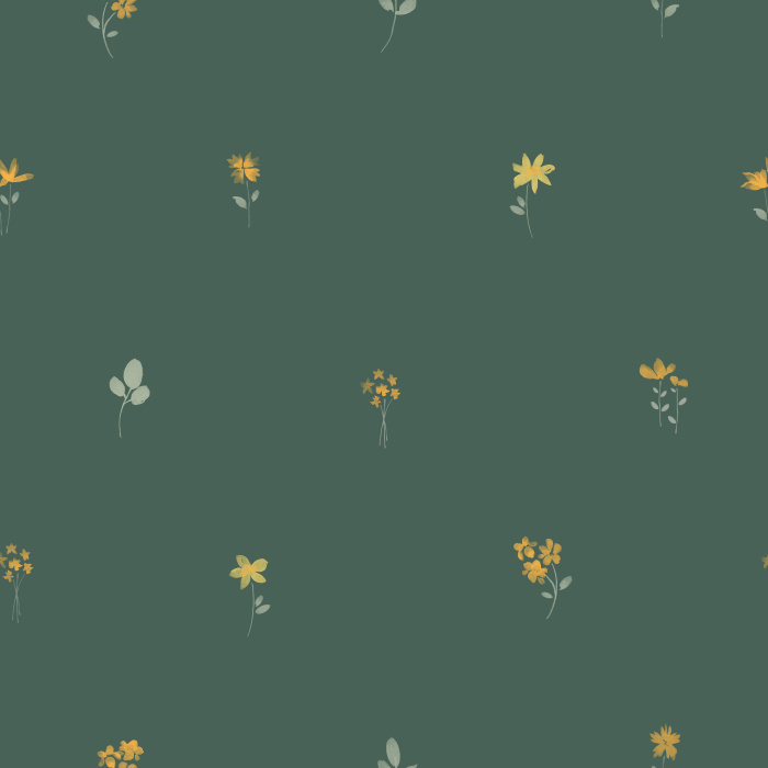 Our Pressed Flower Collection Peel and Stick Wallpaper adds a blooming garden anywhere in your home.