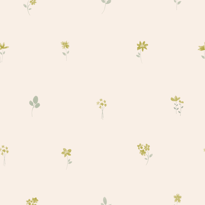 Our Pressed Flower Collection Peel and Stick Wallpaper adds a blooming garden anywhere in your home.