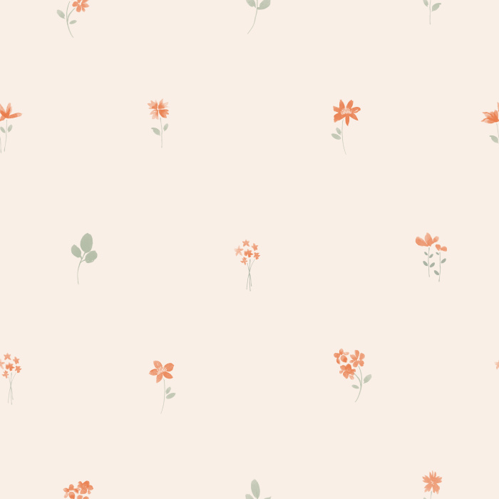 Our Pressed Flower Collection Peel and Stick Wallpaper adds a blooming garden anywhere in your home.