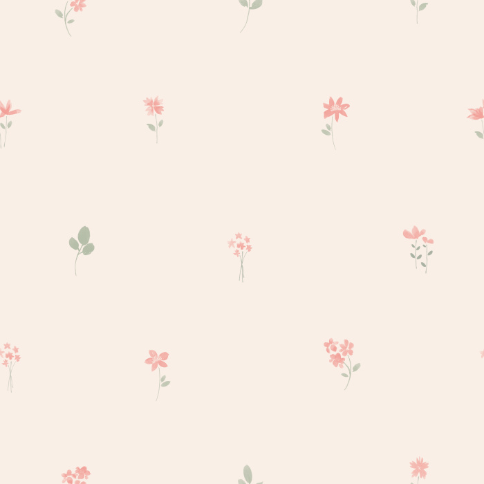 Our Pressed Flower Collection Peel and Stick Wallpaper adds a blooming garden anywhere in your home.