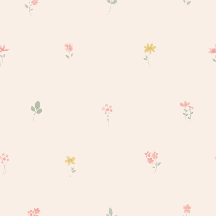 Our Pressed Flower Collection Peel and Stick Wallpaper adds a blooming garden anywhere in your home.
