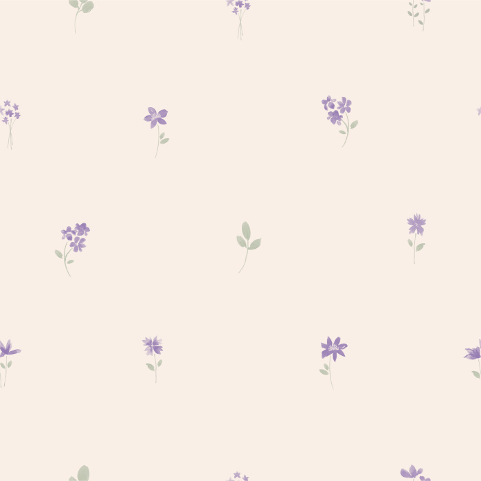 Our Pressed Flower Collection Peel and Stick Wallpaper adds a blooming garden anywhere in your home.