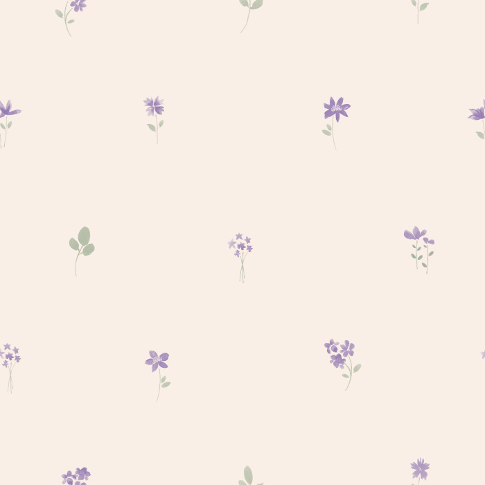 Our Pressed Flower Collection Peel and Stick Wallpaper adds a blooming garden anywhere in your home.