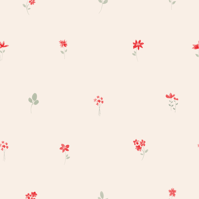 Our Pressed Flower Collection Peel and Stick Wallpaper adds a blooming garden anywhere in your home.