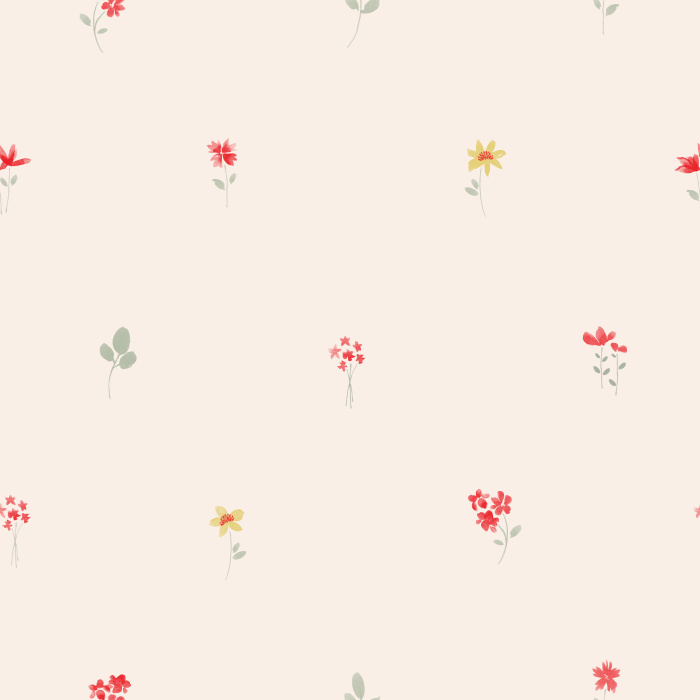 Our Pressed Flower Collection Peel and Stick Wallpaper adds a blooming garden anywhere in your home.