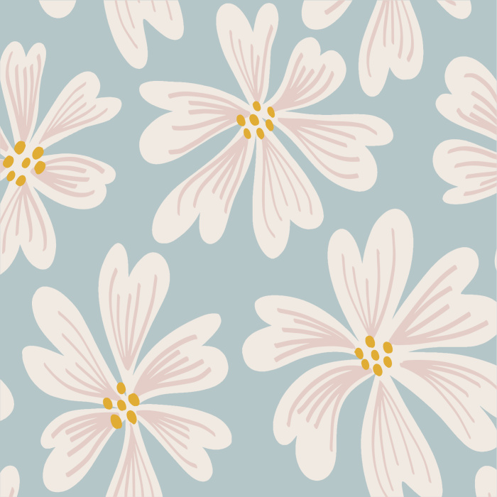 Brighten up any room in your home with our Bold Flowers Peel and Stick Wallpaper.