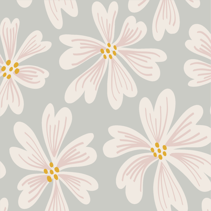 Brighten up any room in your home with our Bold Flowers Peel and Stick Wallpaper.