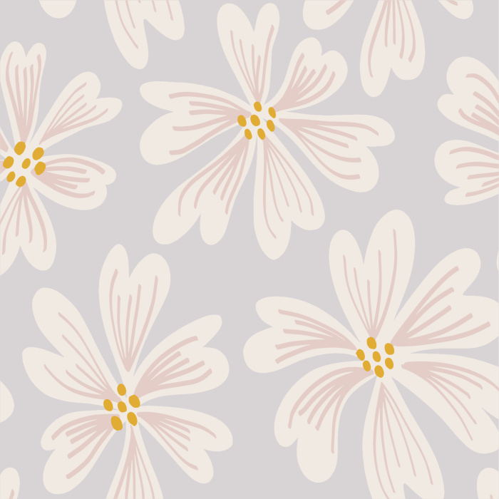 Brighten up any room in your home with our Bold Flowers Peel and Stick Wallpaper.