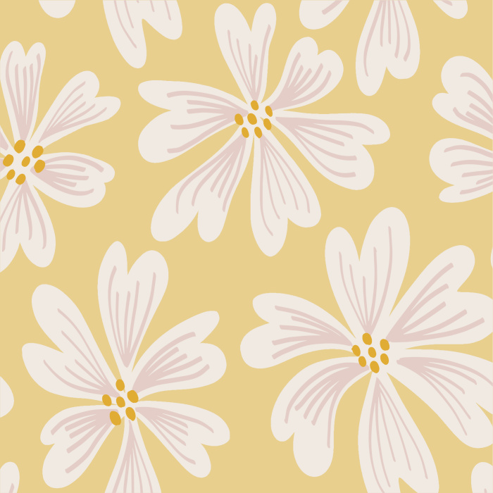 Brighten up any room in your home with our Bold Flowers Peel and Stick Wallpaper.