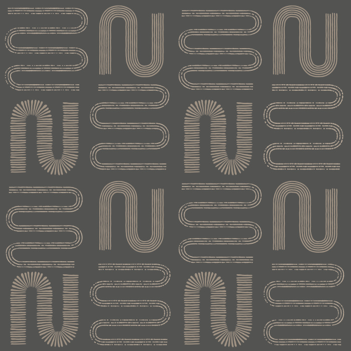 Create the perfect contemporary organic look you want with our Modern Squiggles Peel and Stick Wallpaper.