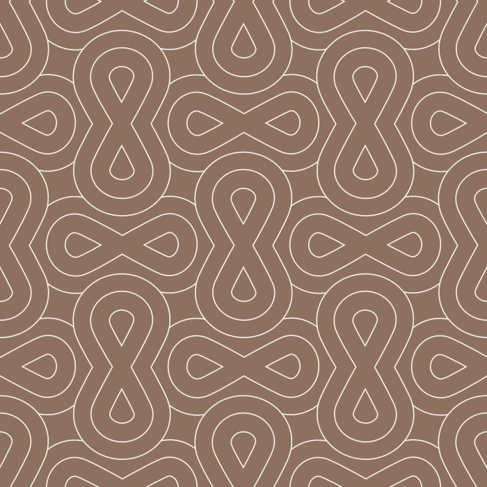 Create a subtle statement on any wall in your home with our Infinite Geometric Peel and Stick Wallpaper.