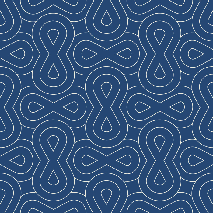Create a subtle statement on any wall in your home with our Infinite Geometric Peel and Stick Wallpaper.