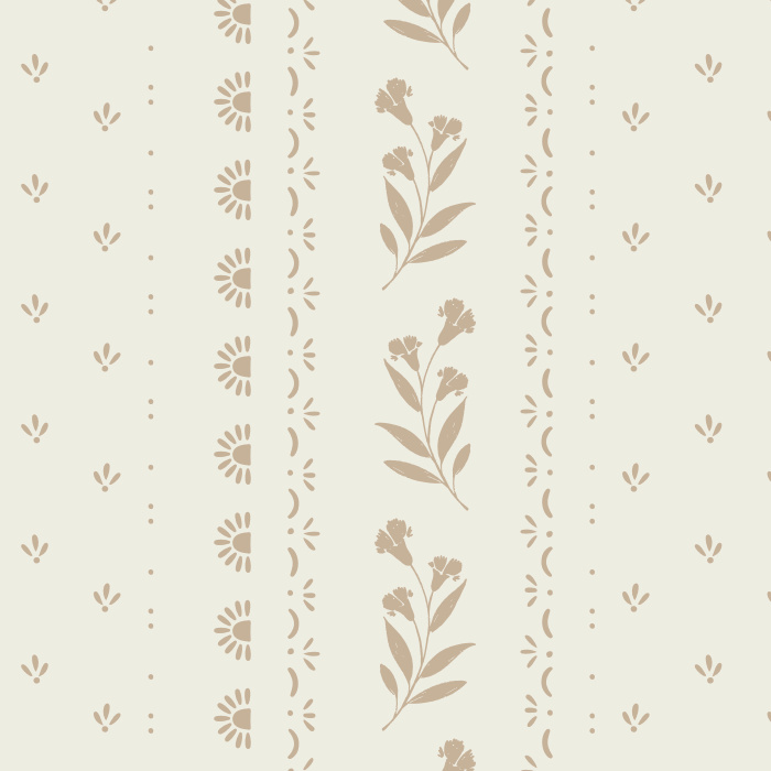 Add a classic farmhouse touch to any wall in your home with our Cottage Charm Peel and Stick Wallpaper.