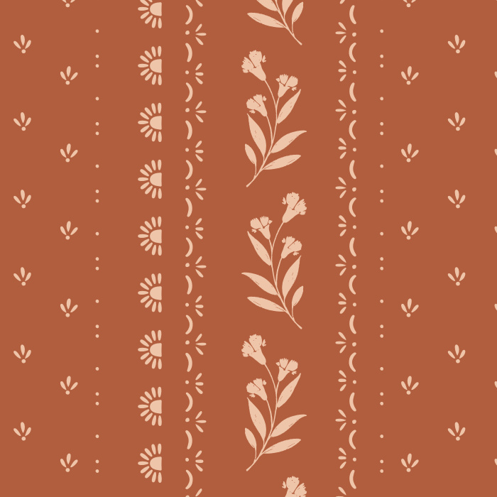 Add a classic farmhouse touch to any wall in your home with our Cottage Charm Peel and Stick Wallpaper.