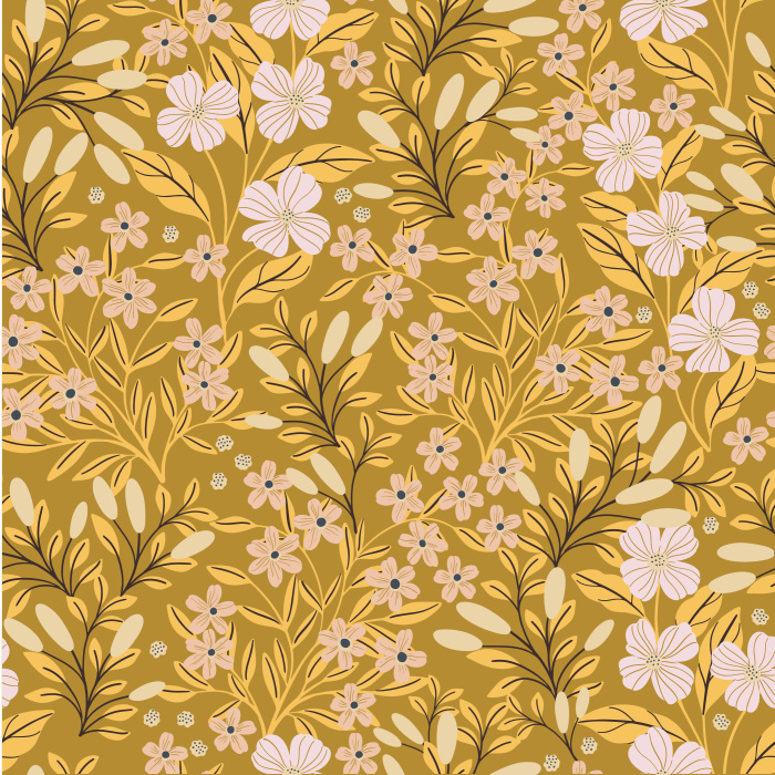 Our Abundance Floral Peel and Stick Wallpaper will transform and wall in your home into a blossoming garden. 