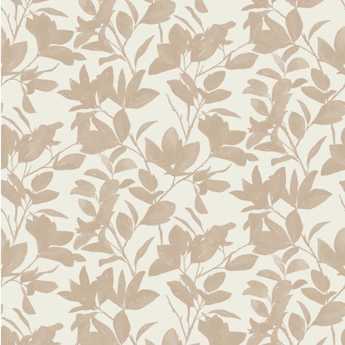 Create an enchanting botanical paradise in any room of your home with our Magnolia Boughs Peel and Stick Wallpaper.