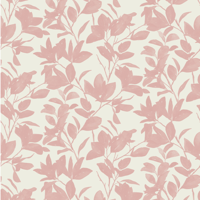 Create an enchanting botanical paradise in any room of your home with our Magnolia Boughs Peel and Stick Wallpaper.