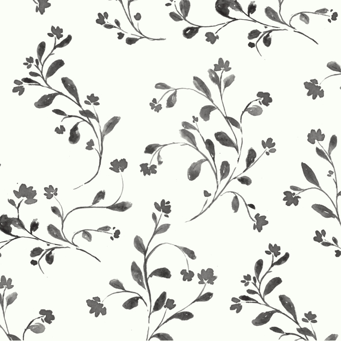 Transform your room into an enchanting garden with the help of our Linnea Flowers Peel and Stick Wallpaper.