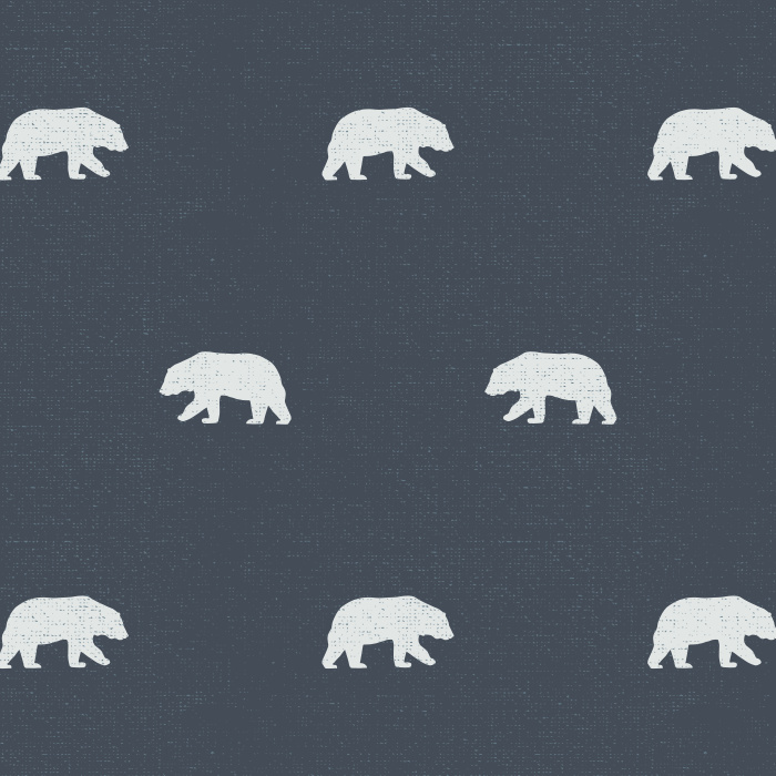 Adorn your home with one of nature's most iconic figures with our Bear Crossing Peel and Stick Wallpaper. 