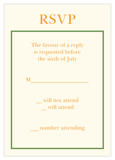 Obtain your guests attendance by sending out this RSVP card. Customize the colors and fonts to match you Bar Mitzvah theme exactly!
