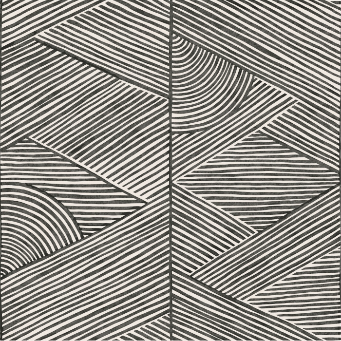 Create an artistic, eye-catching accent wall anywhere in your home with our Tranquility Vibes Peel and Stick Wallpaper.