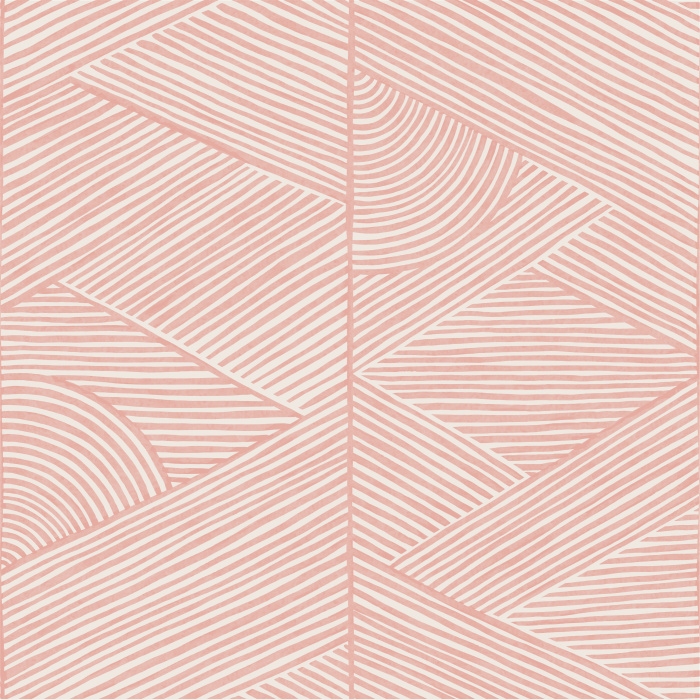 Create an artistic, eye-catching accent wall anywhere in your home with our Tranquility Vibes Peel and Stick Wallpaper.