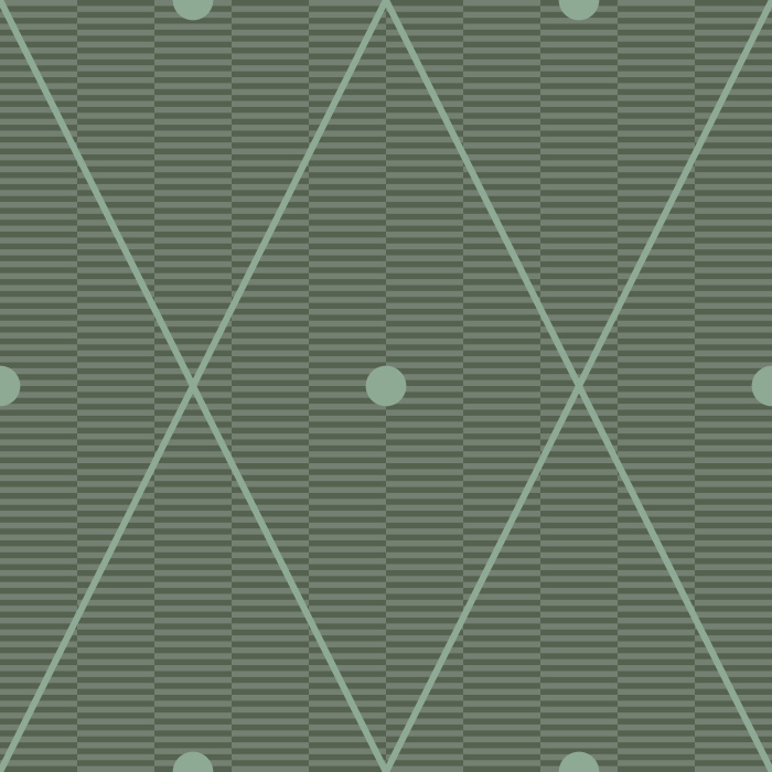 Create an eye-catching statement wall anywhere in your home with our Spruce Rombo Peel and Stick Wallpaper.