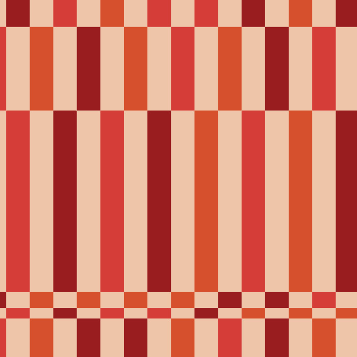 Add a bold retro look to any wall in your home with our Flannel Stripes Peel and Stick Wallpaper.