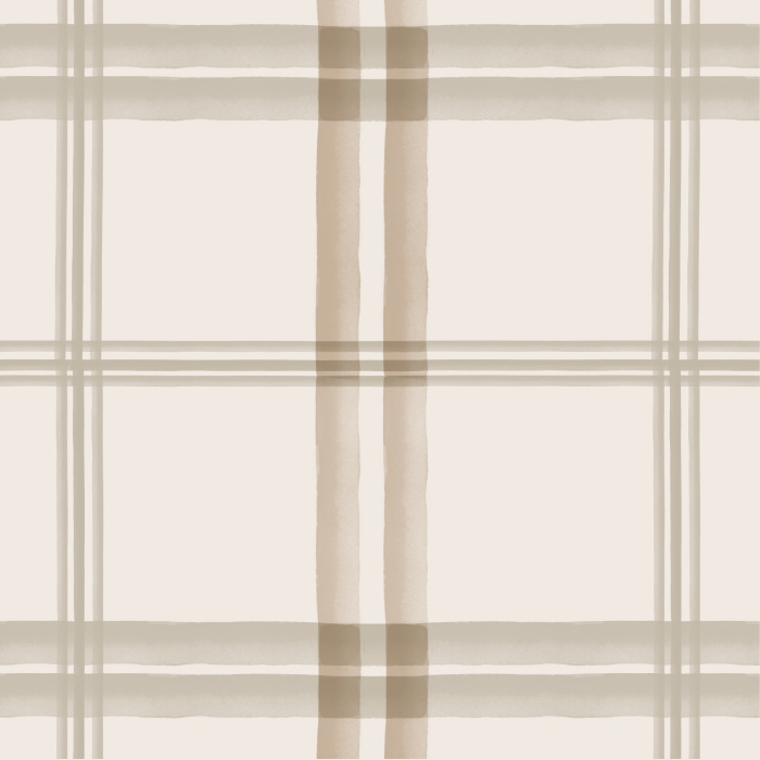 Our Windowpane Plaid Peel and Stick Wallpaper is sure to bring an artistic touch to any wall in your home.