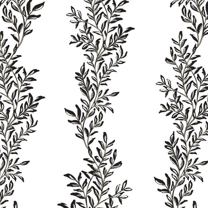 Transform your space into a lush botanical haven with our Enchanting Ivy Peel And Stick Removable Wallpaper. 