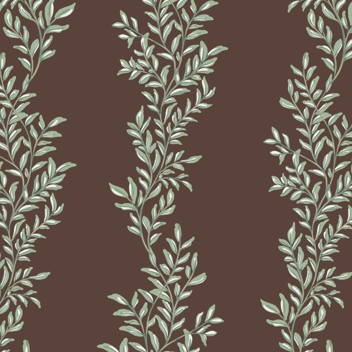 Transform your space into a lush botanical haven with our Enchanting Ivy Peel And Stick Removable Wallpaper. 