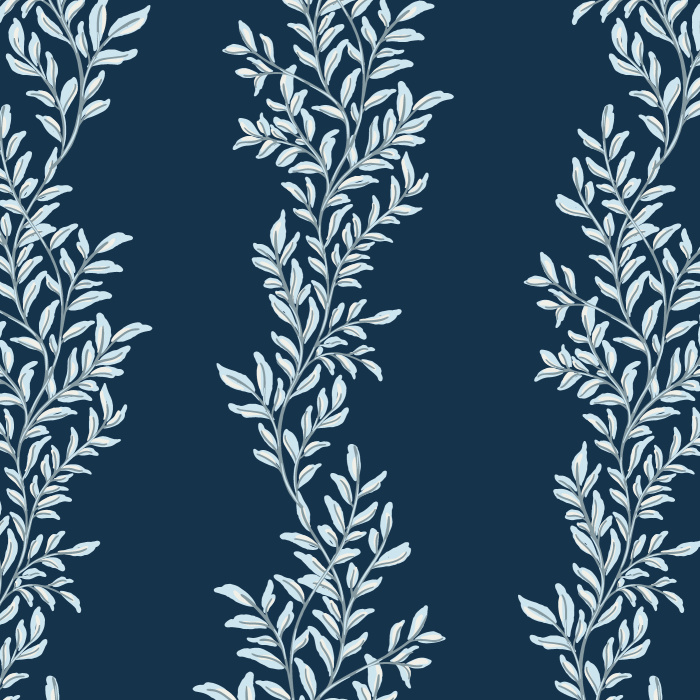 Transform your space into a lush botanical haven with our Enchanting Ivy Peel And Stick Removable Wallpaper. 