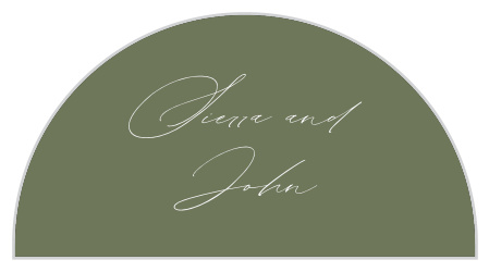 Our Mountain Painting Accent Cards are sure to add the perfect finishing touch to your wedding suite.